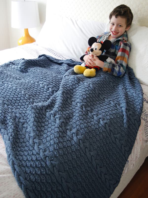 A FREE Berroco Comfort Pattern - Benton Blanket