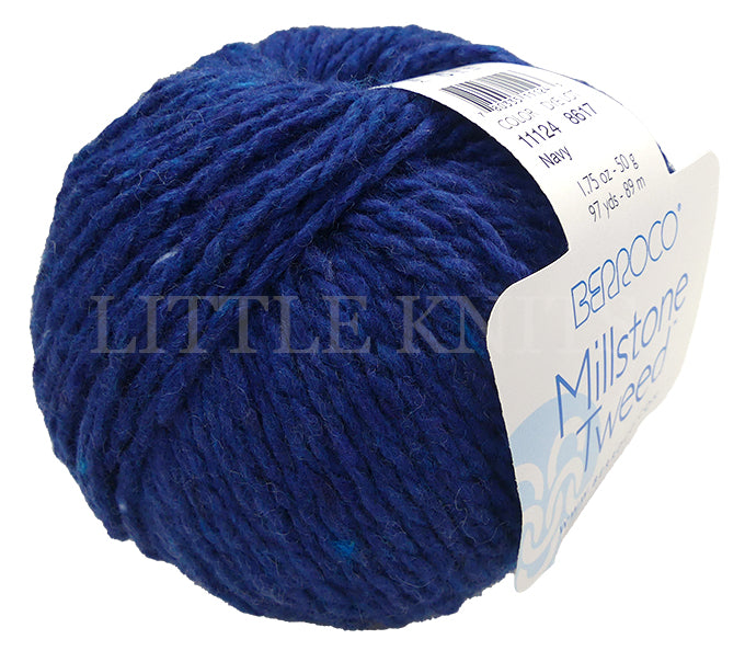 Berroco Millstone Tweed - Navy (Color #11124)