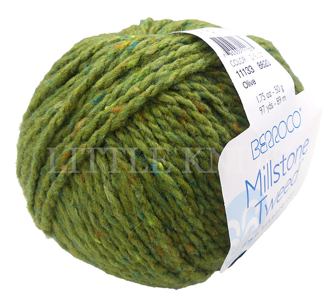 Berroco Millstone Tweed - Olive (Color #11133)