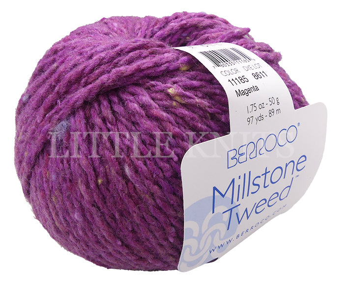 Berroco Millstone Tweed - Magneta (Color #11185)