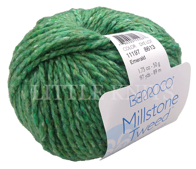 Berroco Millstone Tweed - Emerald (Color #11197)