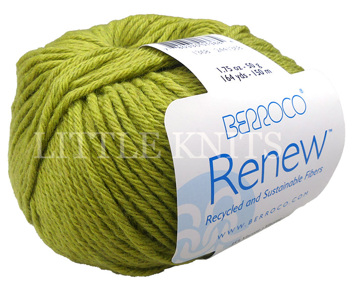 Berroco Renew - Grasshopper (Color #1368) on sale at little knits