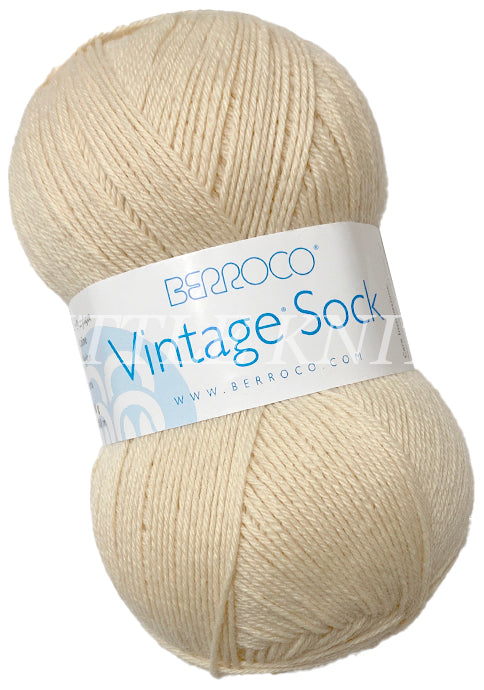 Berroco Vintage Sock Buttercream Color 12002
Berroco Vintage Sock on Sale at Little Knits