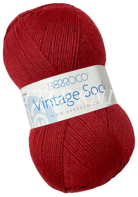 Berroco Vintage Sock Sour Cherry Color 12016
Berroco Vintage Yarn on Sale at Little Knits
