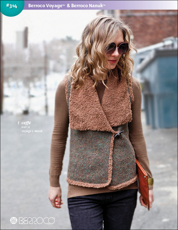 Berroco Voyage & Nanuk book 314 on sale at little knits