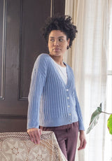 A Berroco Renew Pattern - Bethan V-Neck Sweater (PDF)