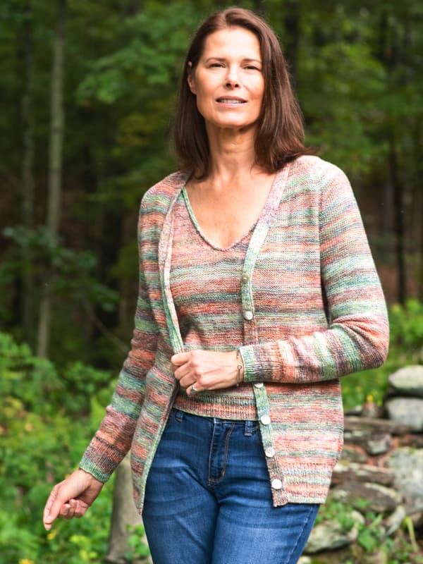 A Berroco Spree Pattern - Bezel Sweater Set (PDF) – Little Knits