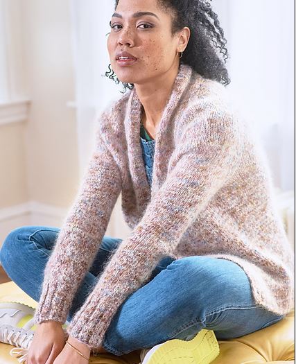 A Berroco Artesian and Providence Pattern - Bixby Cardigan (PDF)