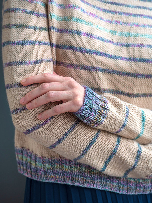 A Berroco Spree Pattern - Blondin Sweater (PDF)