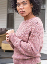 A Berroco Providence and Aerial Pattern - Bloomfield Sweater (PDF File)