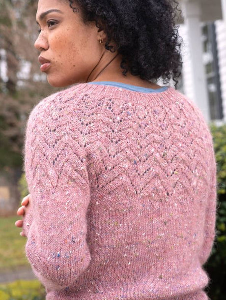 A Berroco Providence and Aerial Pattern - Bloomfield Sweater (PDF File)