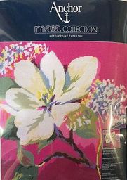 Anchor Maia Needlepoint Tapestry Kit - Blossom On Pink Design by Nel Whatmore