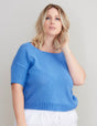 A Gedifra Fior di Seta Knitting Pattern - Gioia Top on sale at Little Knits