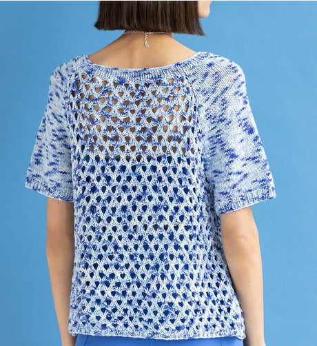 An Araucania Huasco Color Pattern - Bluebell Top (PDF)