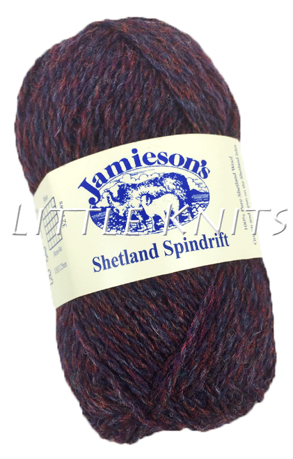 Jamieson's Shetland Spindrift - Blueberry (Color #294)