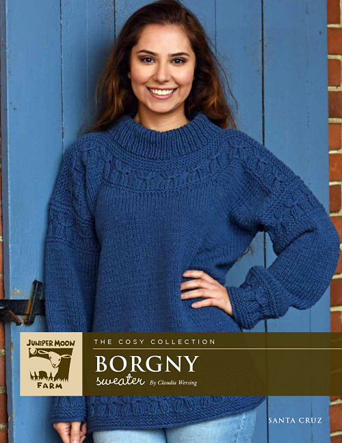 A Juniper Moon Farm Santa Cruz Pattern - Borgny Sweater (PDF)