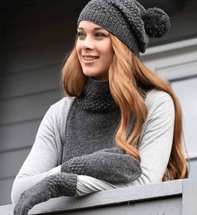 A Juniper Moon Patagonia Organic Merino Pattern - Brienne Accessories (PDF)