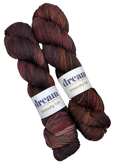 Dream in Color Smooshy Yak - Brownie (TWO SKEINS)