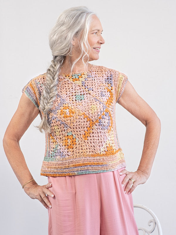 A Berroco Isola Pattern - Brulee Crochet Top (PDF File)