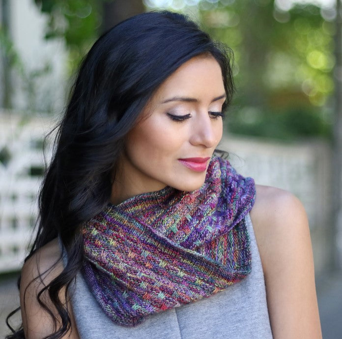 Malabrigo Bryce Canyon Cowl (Print Copy) - FREE WITH Malabrigo SOCK or MECHITA PURCHASES at Little Knits