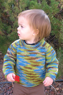 Knitting Pure and Simple - Bulky Baby Pullover