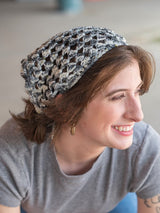 Berroco Fika Bulsara Bandana Pattern Available at Little Knits