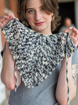 Berroco Fika Bulsara Bandana Pattern Available at Little Knits