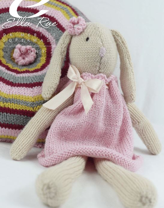 An Ella Rae DK Merino Superwash Pattern - Bunny (PDF File)