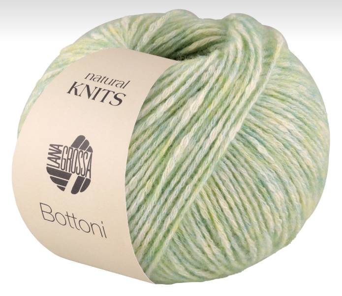 Lana Grossa Bottoni - Parsley, Sage & Thyme (Color #11) - FULL BAG SALE (5 SKEINS)