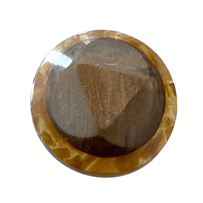Fringe Buttons - Bronze Stone