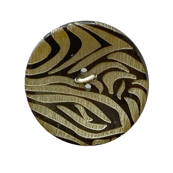 Fringe Buttons - Olive Plant Forms