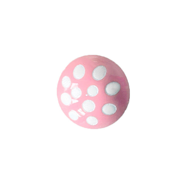 Fringe Buttons - Pink Ladybug