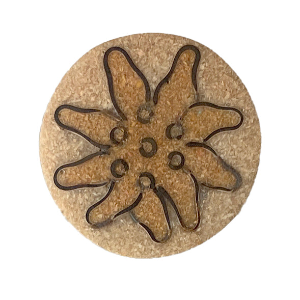 Fringe Buttons - Stone Starfish