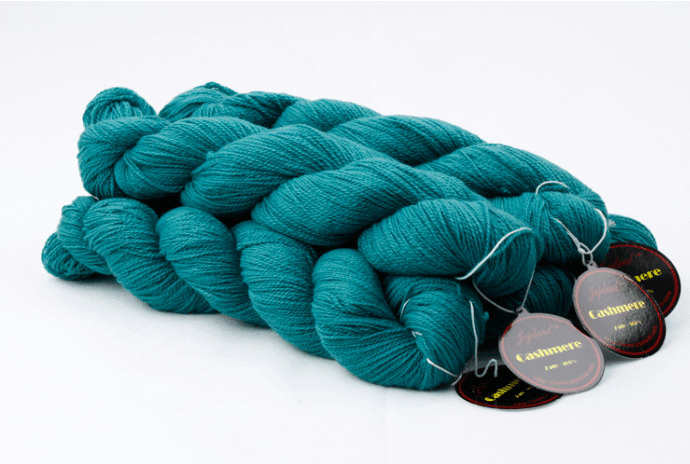 Jojoland 2-Ply Cashmere - Green Blue Slate (Color #C237)