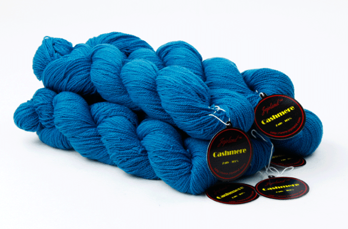 Jojoland 2-Ply Cashmere - Ocean Depth (Color #C243)