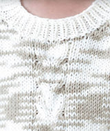 Cabled Sweater - Free with Purchases of 3 Skeins of Babe Softcotton Worsted (PDF File)