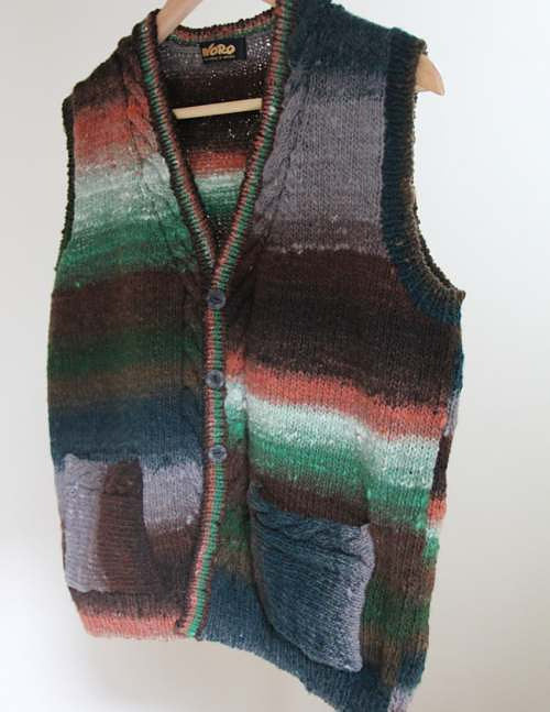 A Noro Pattern - Cabled Waistcoat (PDF)