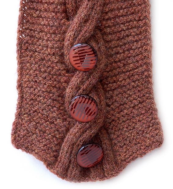 A HiKoo SimpliCria Pattern - Cabled Cowl - FREE DOWNLOAD LINK IN DESCRIPTION