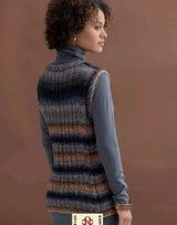 A Noro Silk Garden Pattern Claire Vest - PDF (Also available as Print)