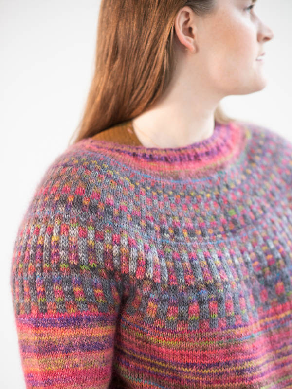 A Berroco Tiramisu Pattern - Canton Sweater (PDF)