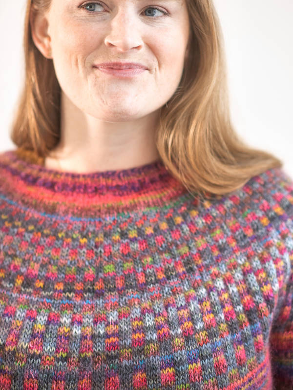 A Berroco Tiramisu Pattern - Canton Sweater (PDF)