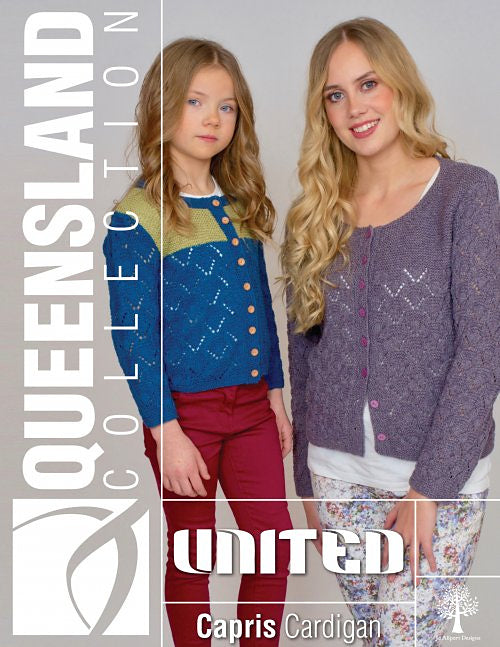 A Queensland United Pattern - Capris Cardigan (PDF)