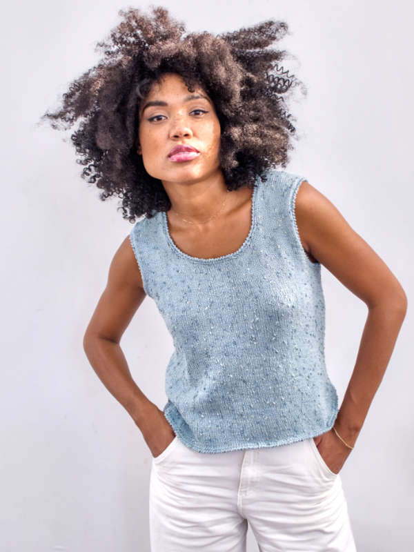 A Berroco Zinnia Pattern - Carden Tank Top (PDF)