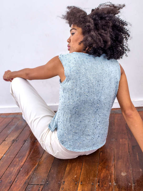 A Berroco Zinnia Pattern - Carden Tank Top (PDF File)