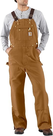 NEW WITH TAGS, Carhartt Men's Loose Fit Firm Duck Bib Overall 36x36 - PROCEEDS GO TO CHARITY