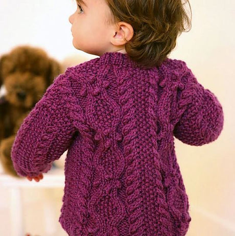 zz Carly Cardigan (PDF) - FREE w/ PURCHASES OF 4 SKS OF ELLA RAE CHUNKY MERINO, ONE FREE PATTERN PER PERSON PLEASE