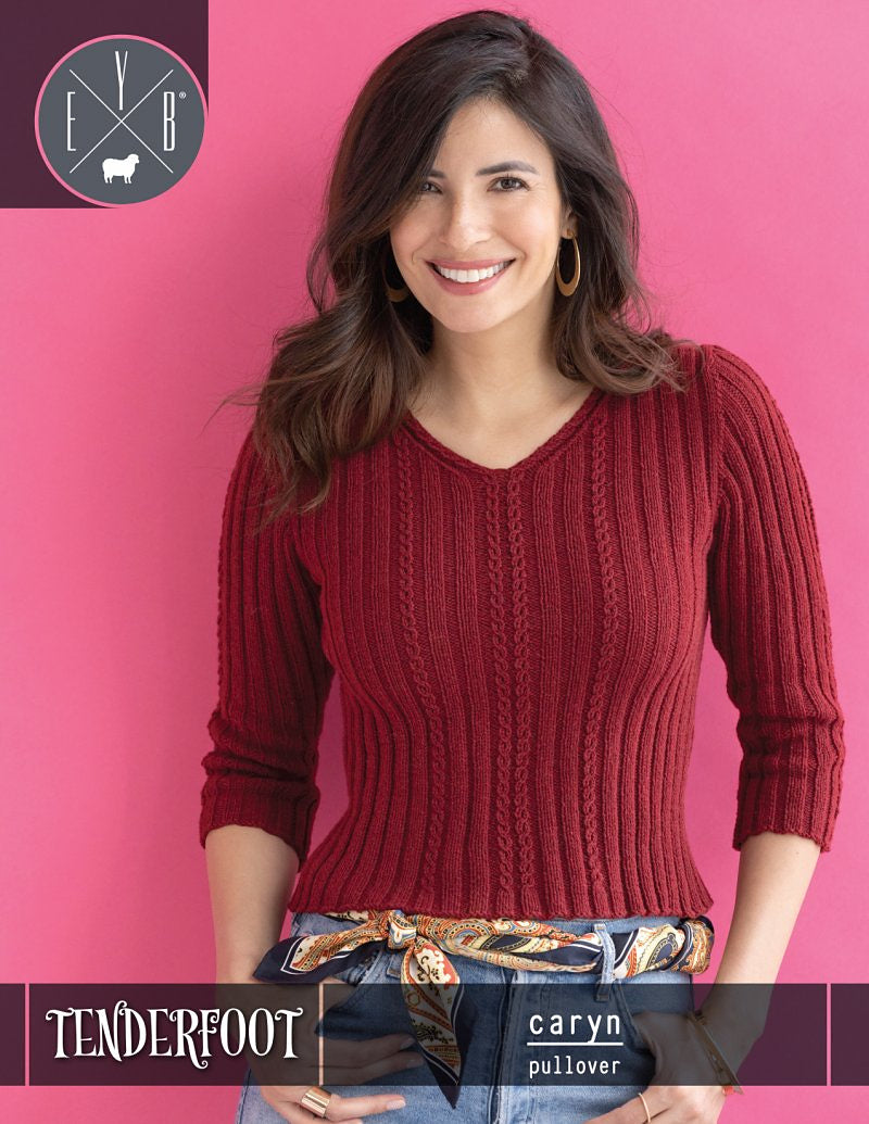 A Queensland Tenderfoot Pattern - Caryn Pullover (PDF)