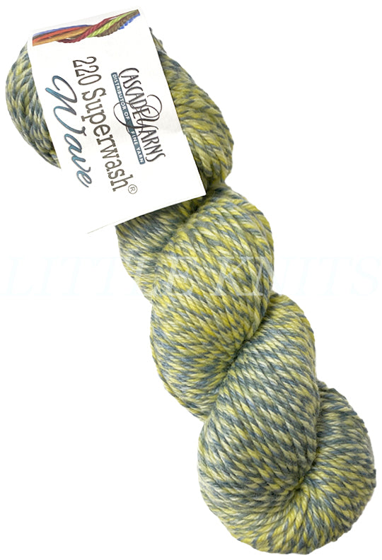 Cascade 220 Superwash Wave - Grellow (Color #121) - Skeins Will Look Different Due to the Dying Process Used for this Yarn