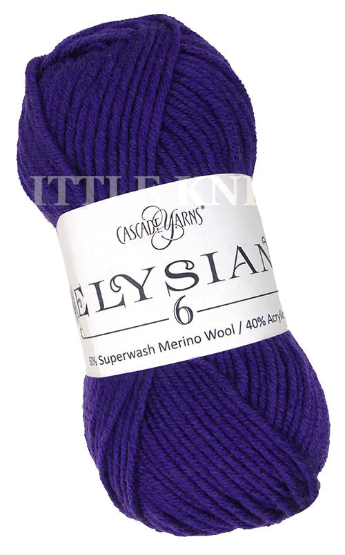 Cascade Elysian 6 - Ultra Violet (Color 52) - FULL BAG SALE (5 Skeins)