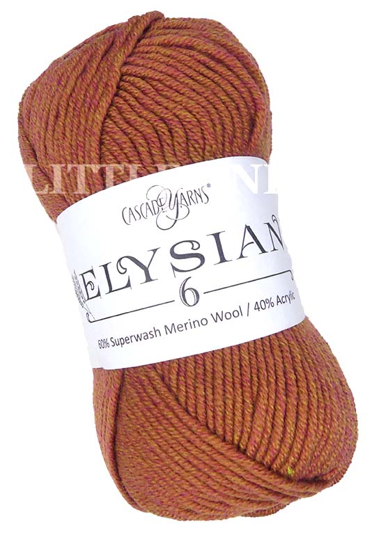 Cascade Elysian 6 - Amber Heather (Color 79) - FULL BAG SALE (5 Skeins)